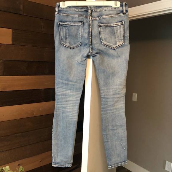 Pistols Arizona Distressed Medium Wash Skinny Jean - Picture 5 of 6